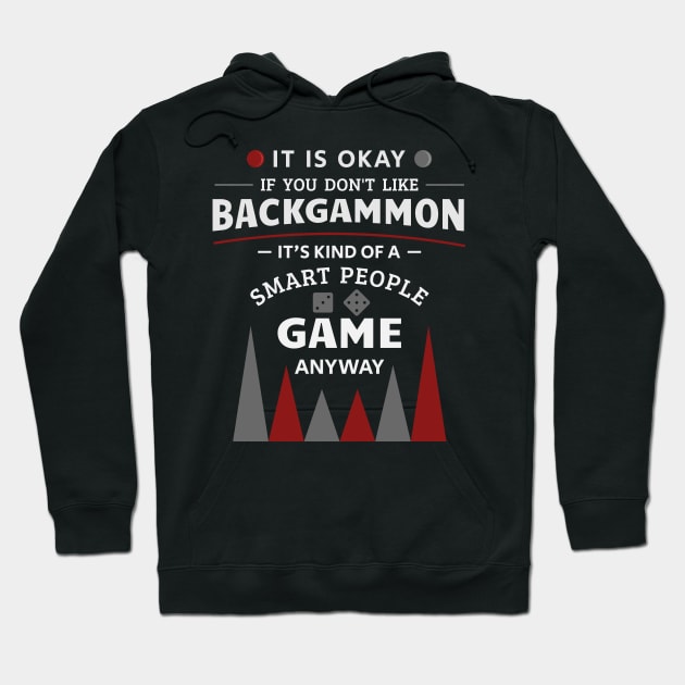 Backgammon Hoodie by RusticVintager